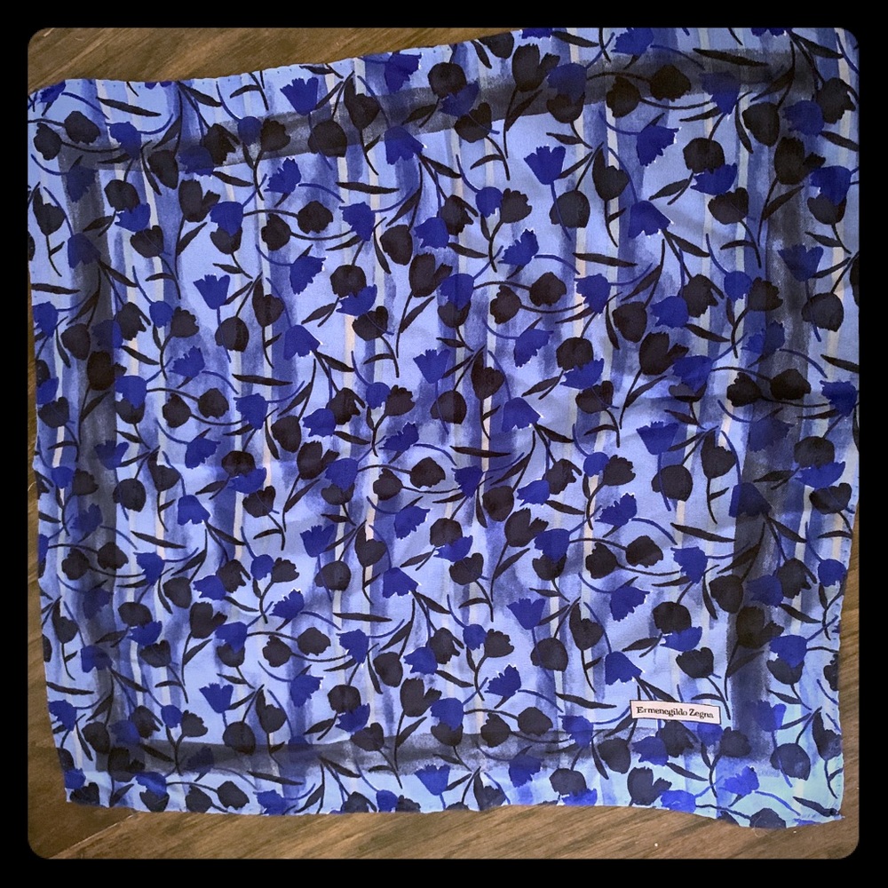 Ermenegildo Zegna Silk Pocket Square